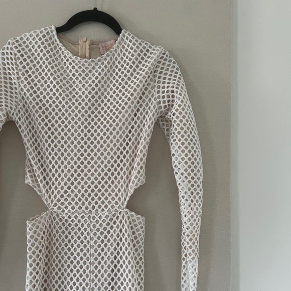 ASOS Club L London Mesh Jumpsuit - Picture 5 of 5